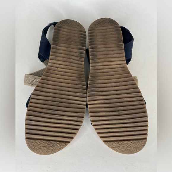 bionatura sandals Women Size 39 US 8 Blue/tan Leather/textile Upper - Picture 14 of 15